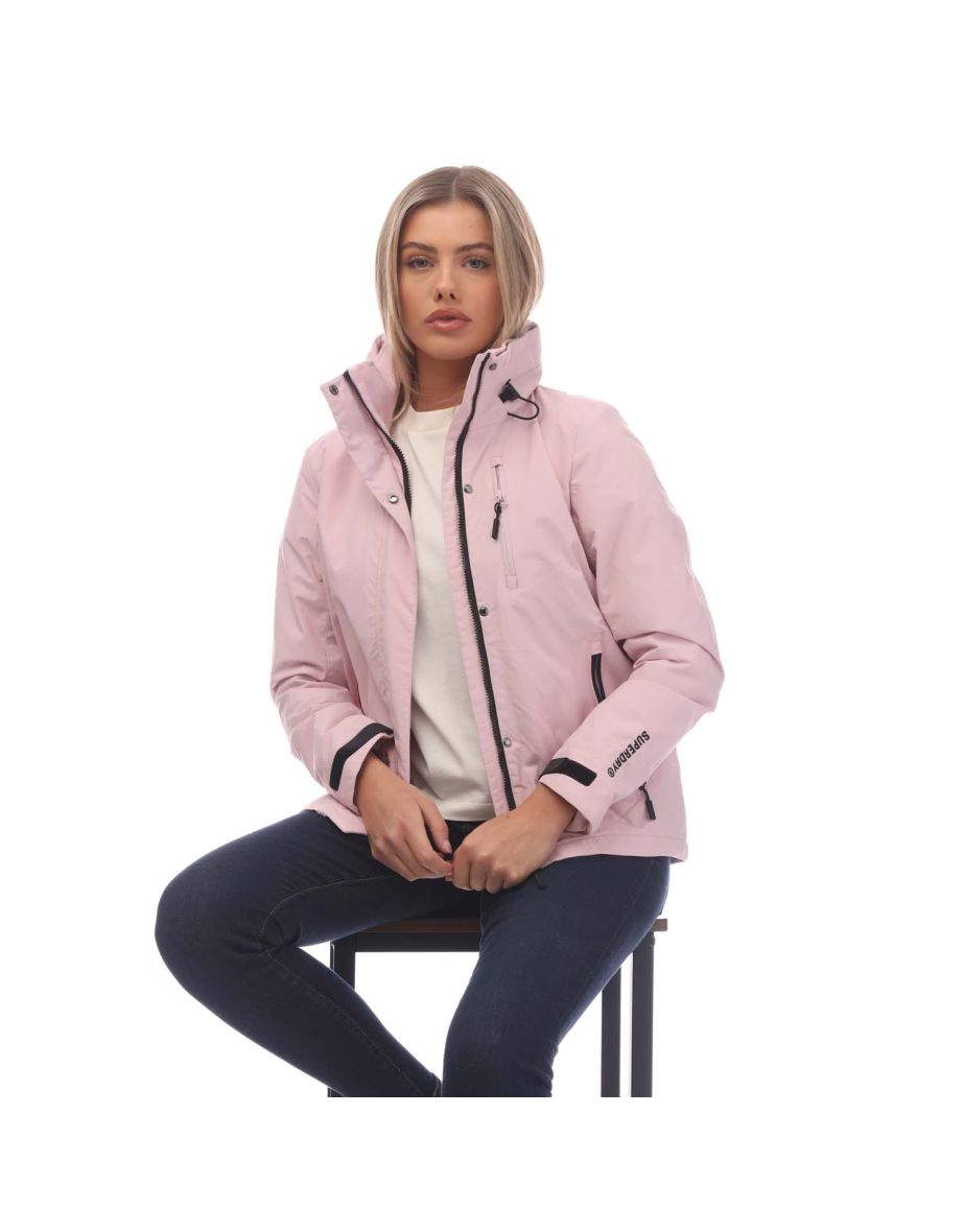 Women's Superdry Hurricane Jacket in Pink - 3