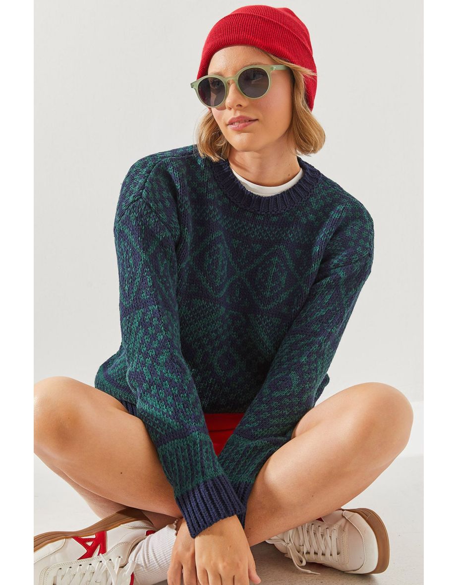 Women's Jacquard Sweater