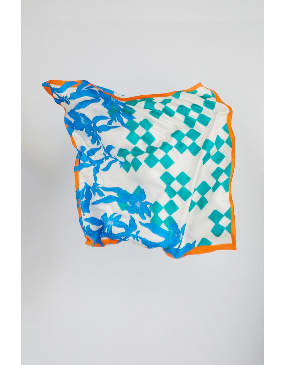 Blue Scarf - 2