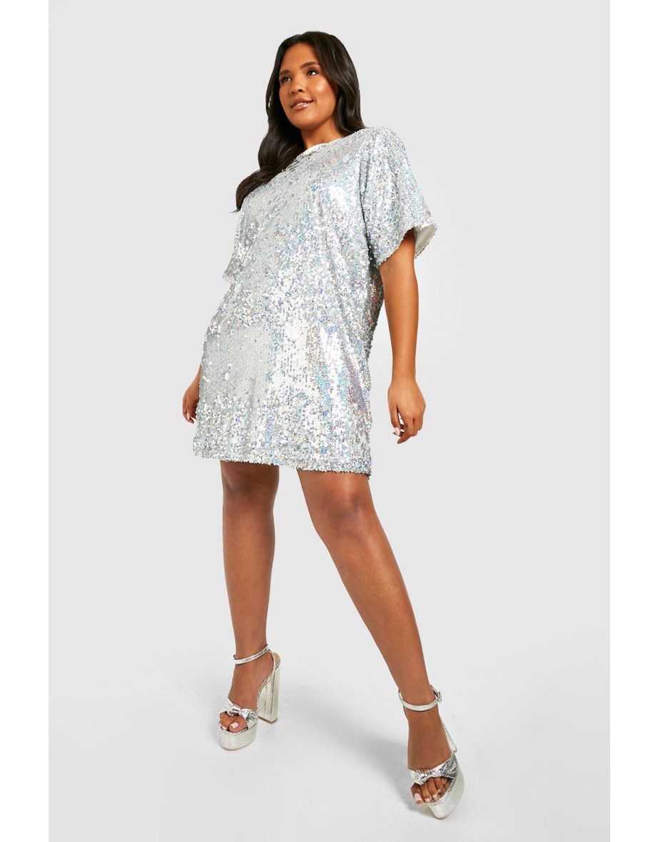 Iridescent plus 2024 size dress