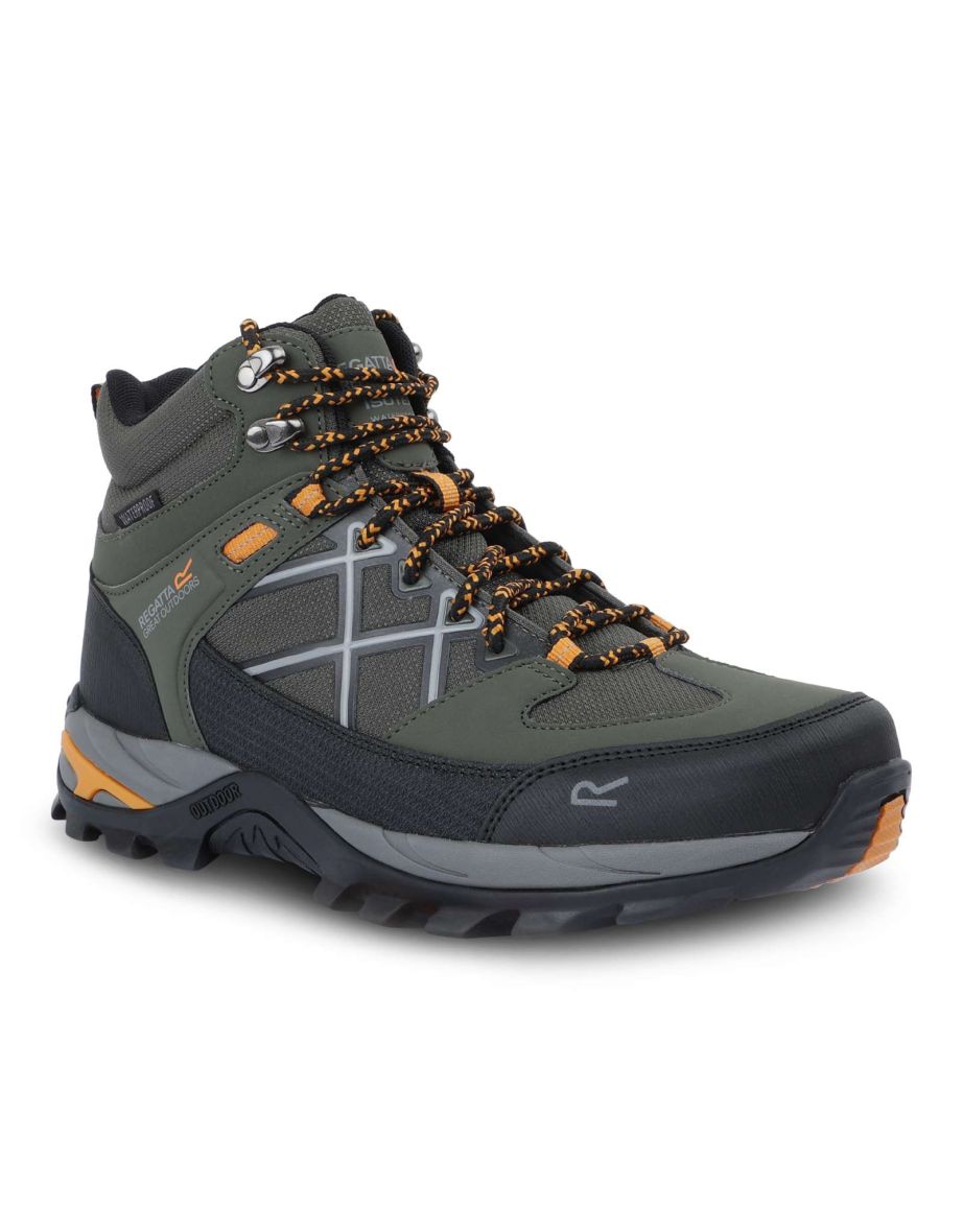 Regatta Mens Samaris III Waterproof Outdoor Hiking Mid Rise Walking Boots