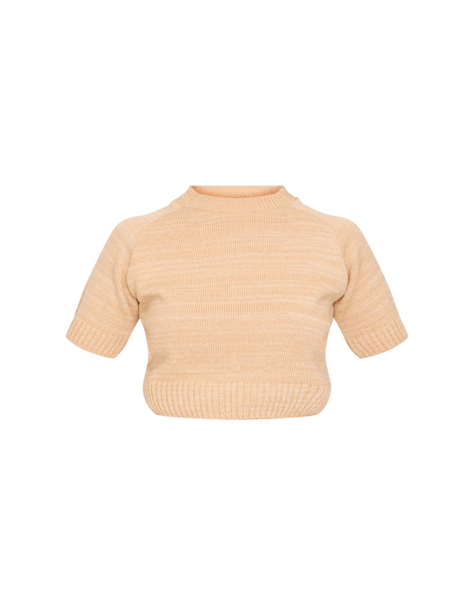 Oatmeal Knit sweater - 4
