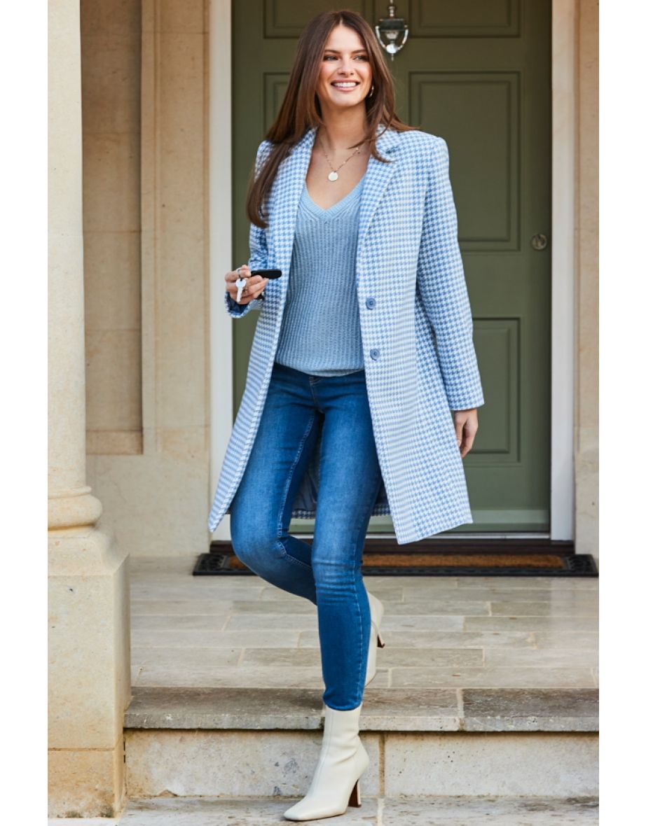 Ecru Leather Square Toe Ankle Boot