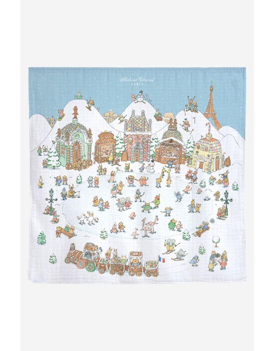 Atelier Choux Baby Winter Wonderland Swaddle