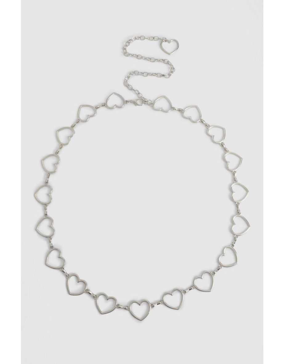 Plus Heart Belly Chain