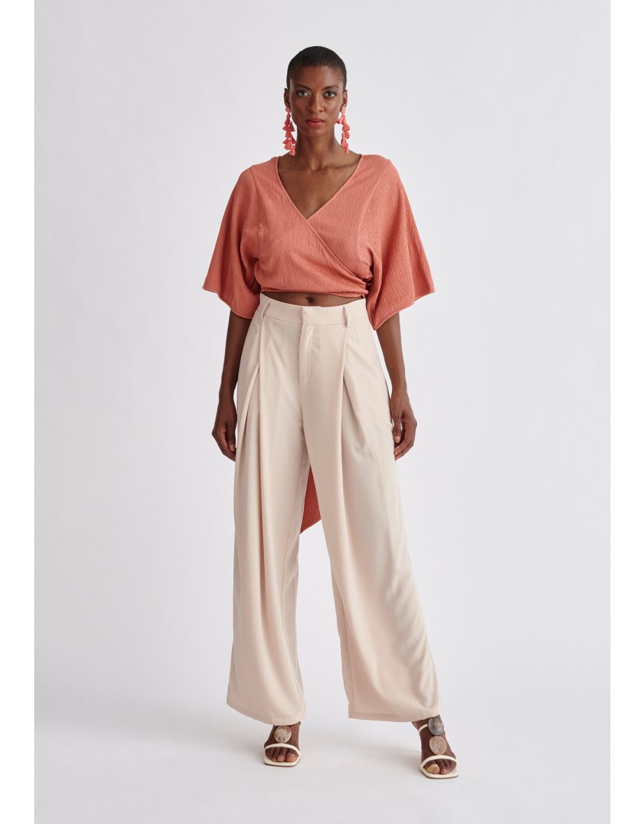 Kimono style wrap top on sale