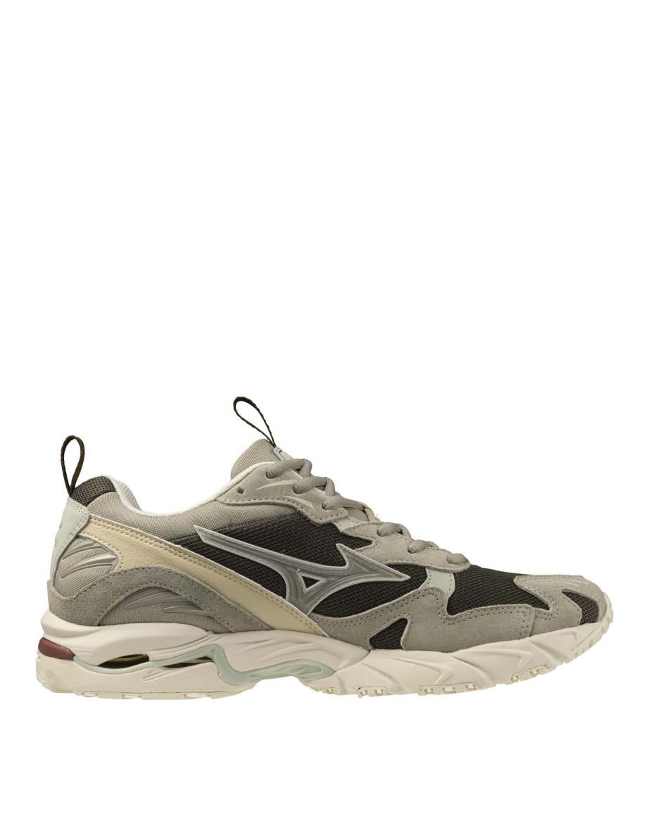 Men's Mizuno Wave Rider 10 Premium Trainers in Grey