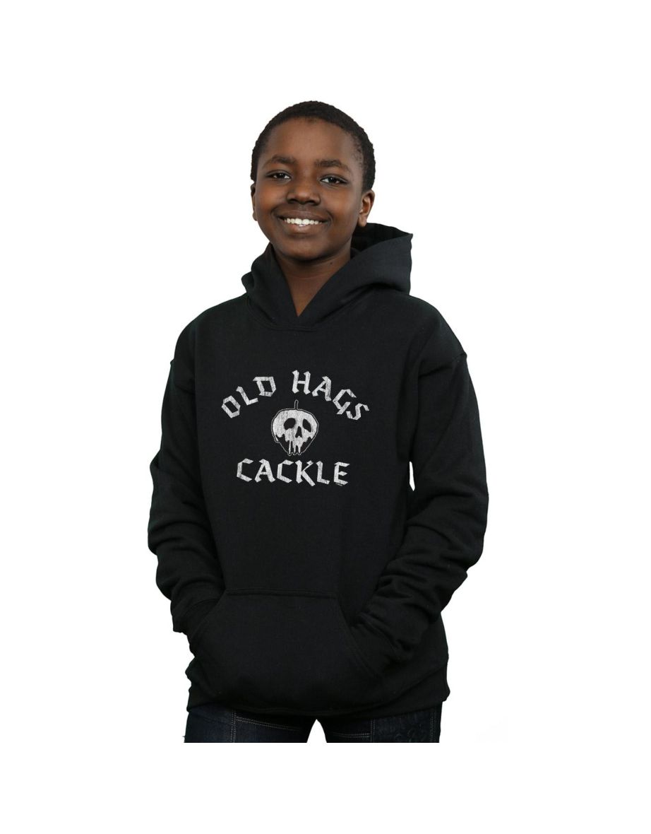 Disney Boys Snow White Old Hags Hoodie - Black