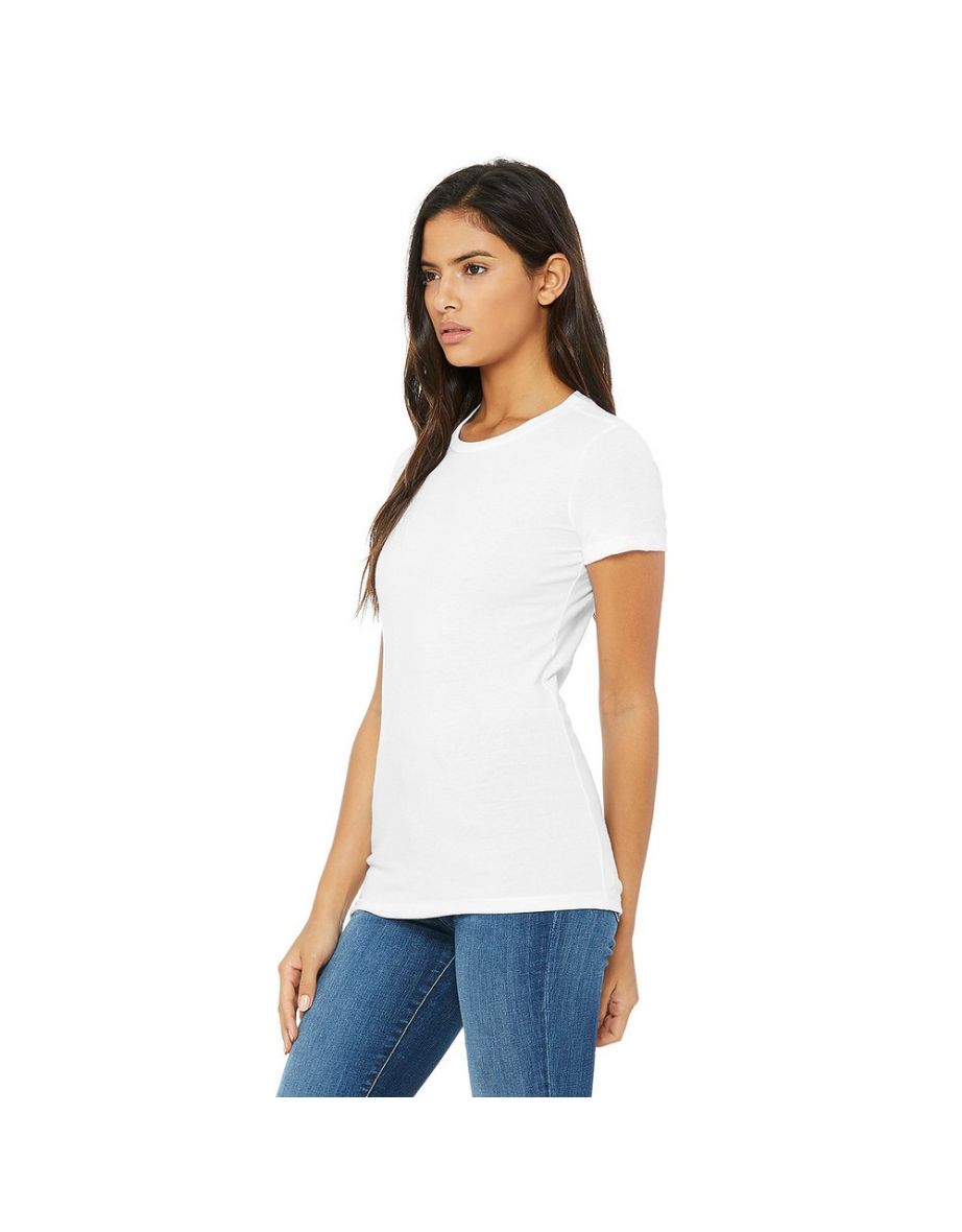 Bella + Canvas Womens/Ladies The Favourite T-Shirt - White - 2