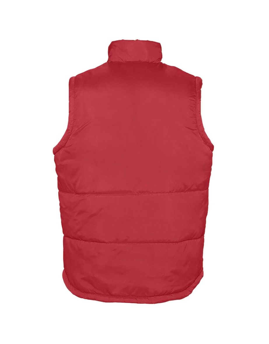 SOLS Warm Padded Bodywarmer Jacket - Red - 3