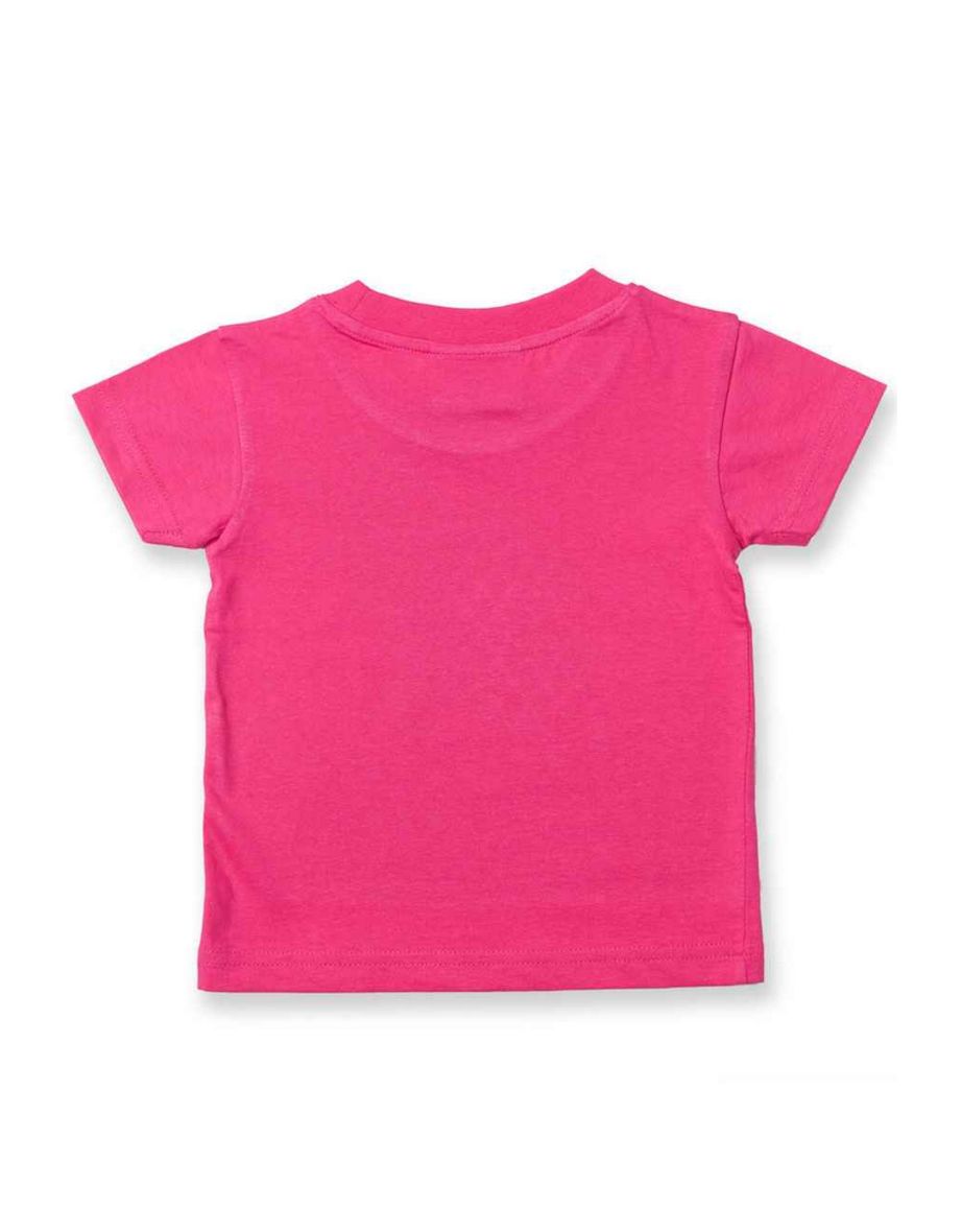 Larkwood Baby Plain T-Shirt - Fuchsia - 1
