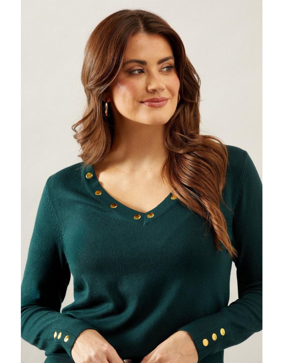 ستره صوف اخضر محبوكة - 3