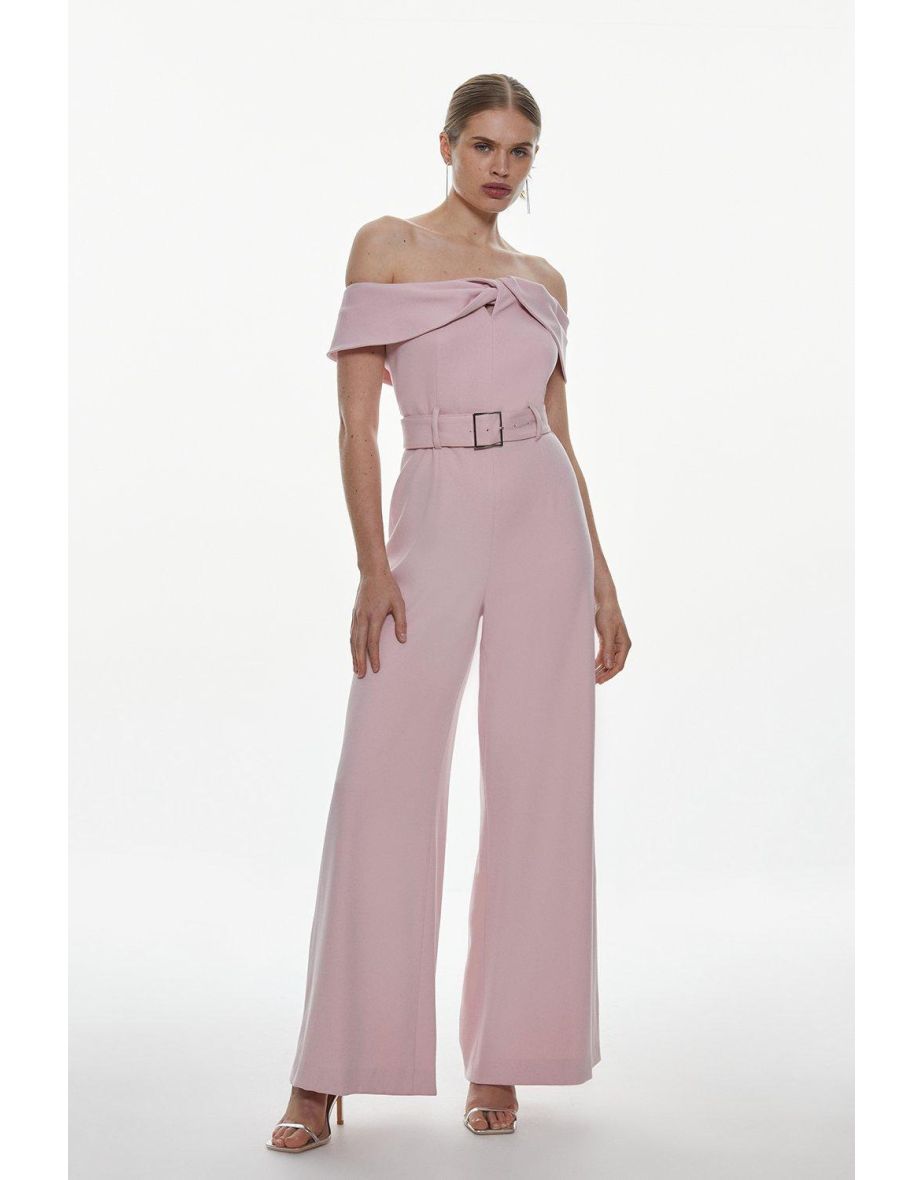 Karen millen best sale pink jumpsuit