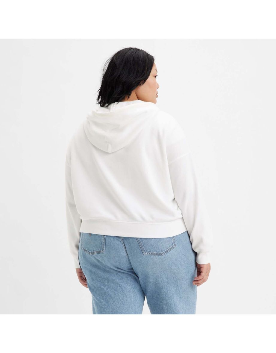 Women's Levis Plus Graphic Authentic Hoodie in White - 1