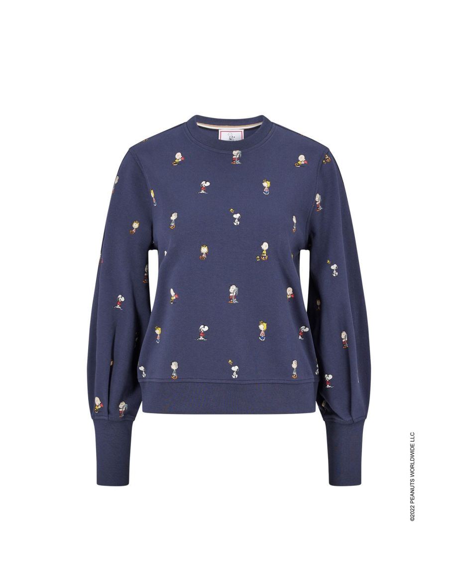 Women's Boss Ejusta1 Sweatshirt in Blue