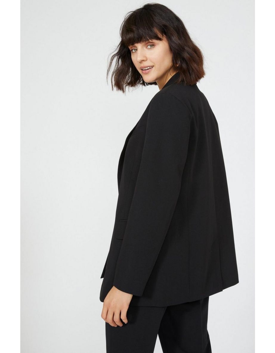 Relaxed Suit Jacket - black - 3