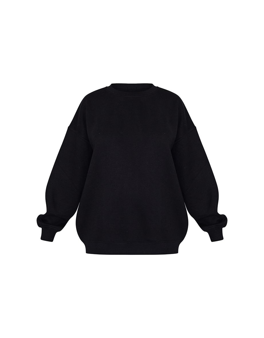 Recycled Maternity Black Ultimate Sweatshirt - 4