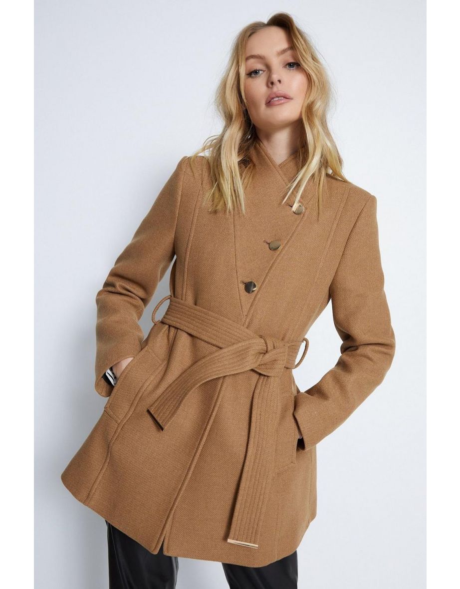 Warehouse sales tan coat