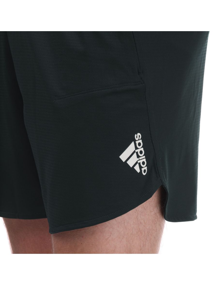 Men's adidas Designed 4 Training HIIT 7 Inch Shorts in Green - 2