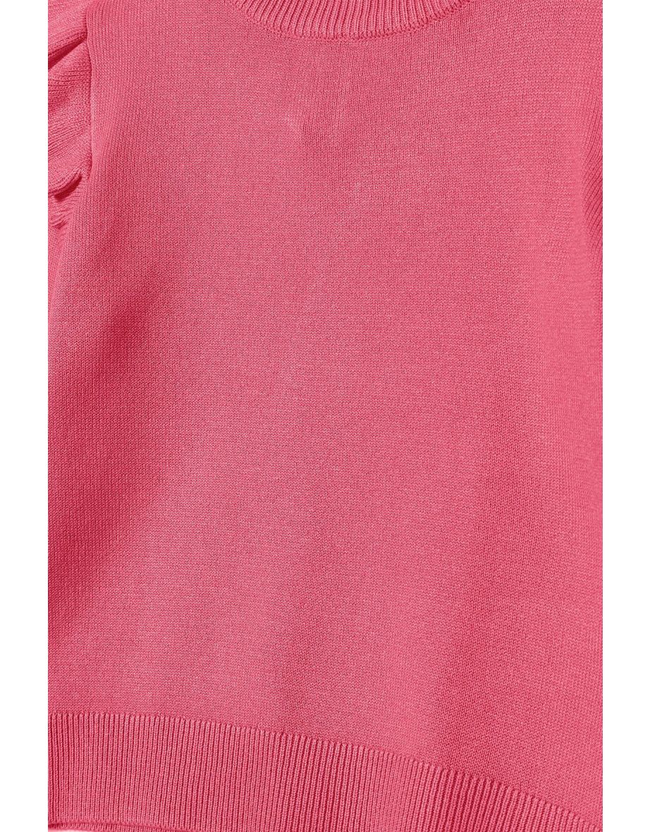 Girls Frill Sleeve Jumper - 2