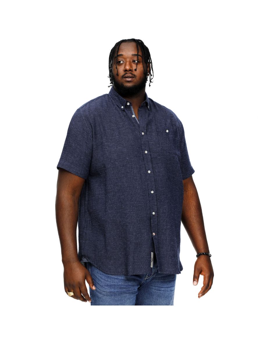 Big & tall fashion short sleeve dress shirts