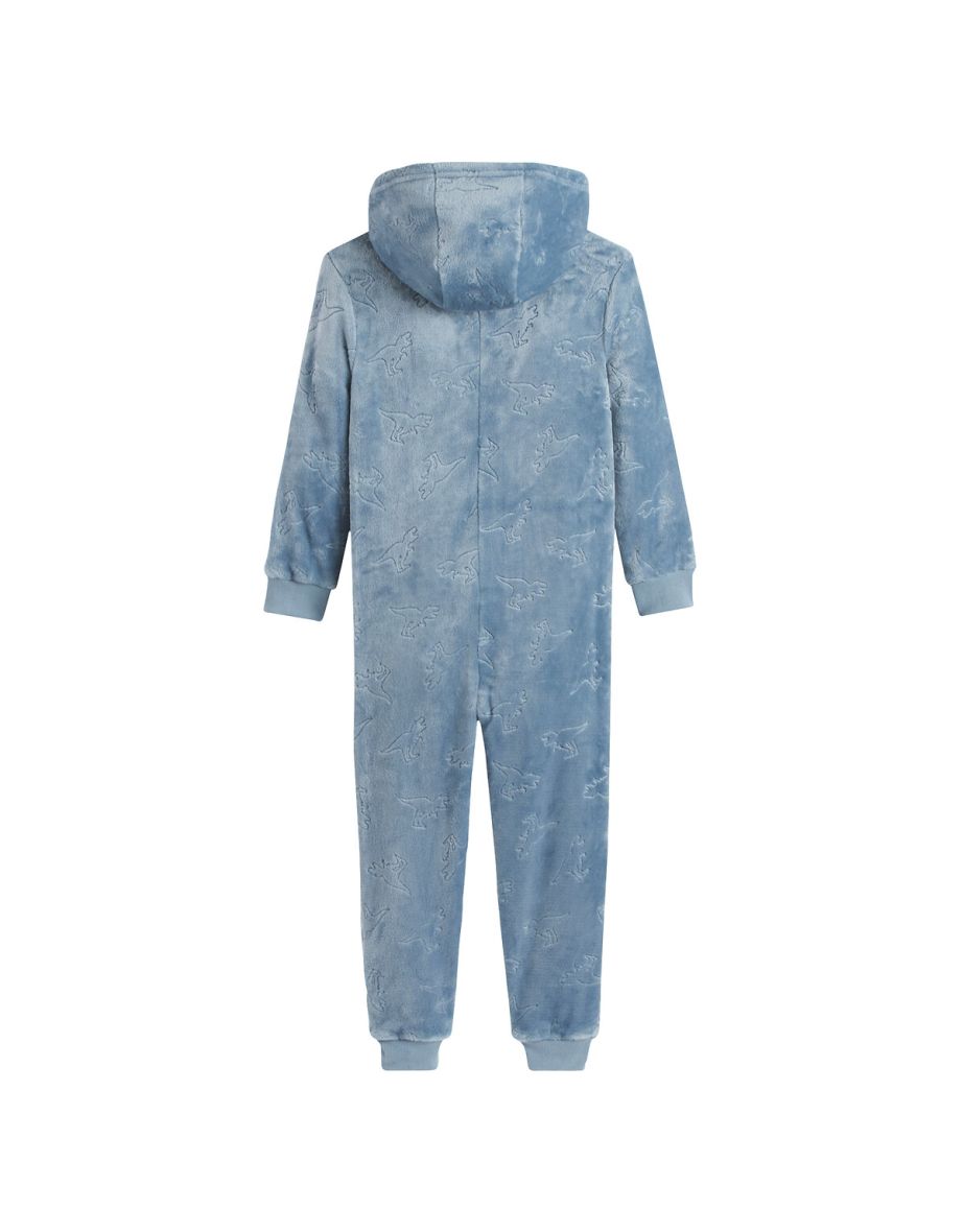 Dinosaur Fleece Onesie - 2