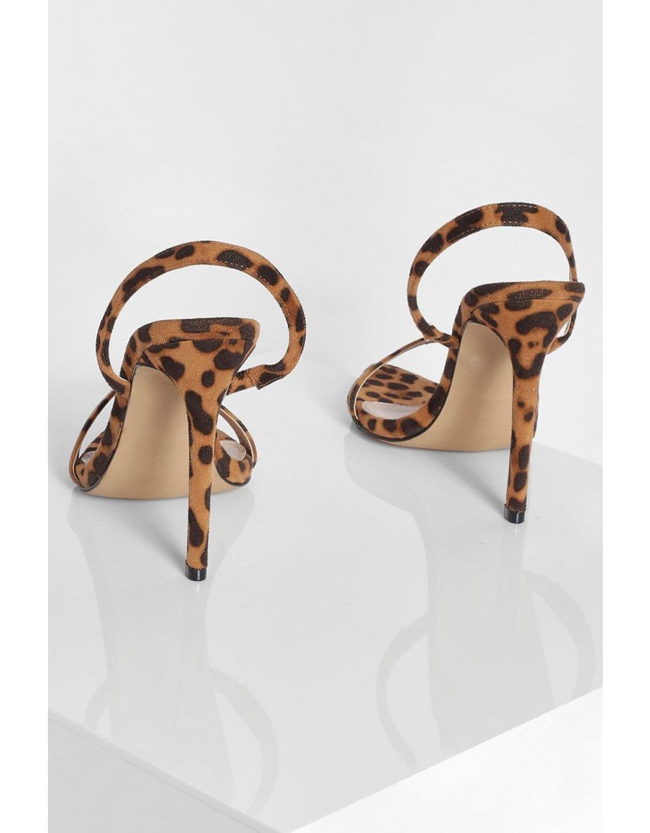 Pointed Toe Slingback Two Parts - leopard - 3