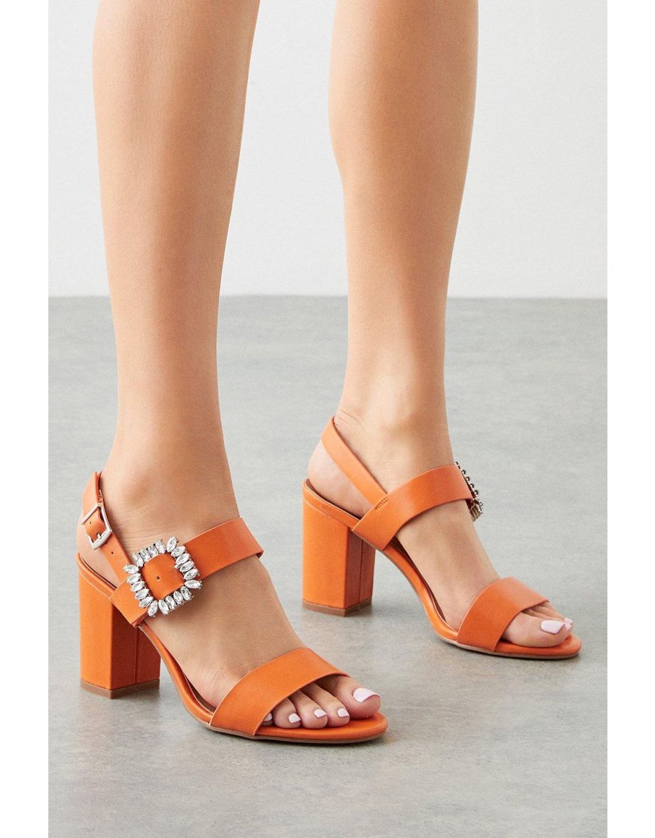 Faith block sale heel sandals