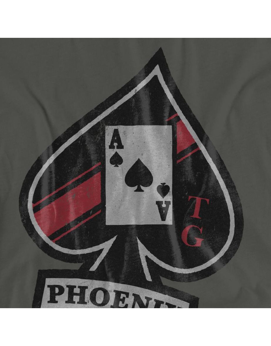 Top Gun: Maverick Unisex Adult Phoenix Call Sign T-Shirt - Charcoal - 3
