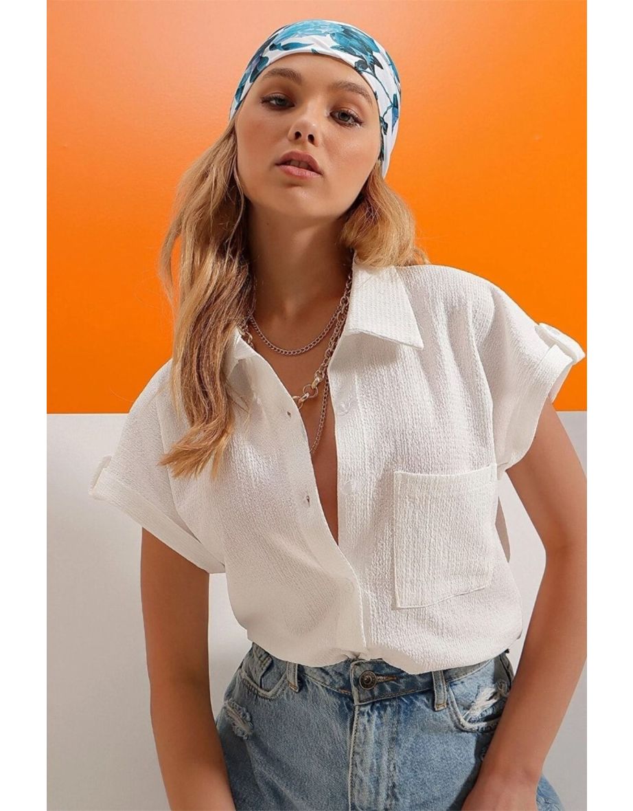 Shirt - White - Regular fit