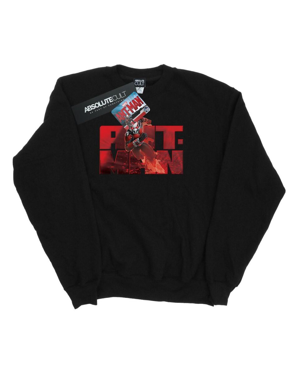 Marvel Boys Ant-Man Running Sweatshirt - Black - 2