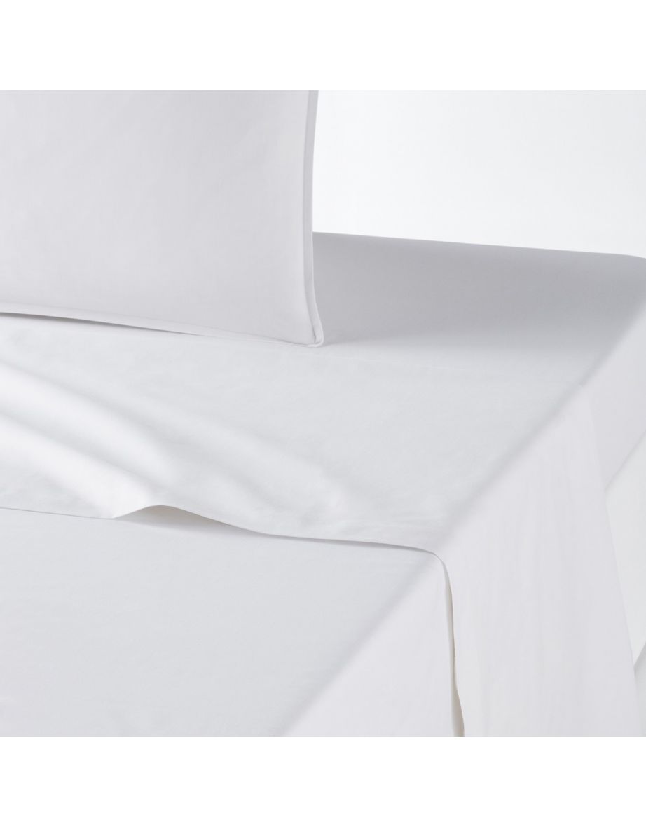 Organic Cotton Percale Flat Sheet - 1