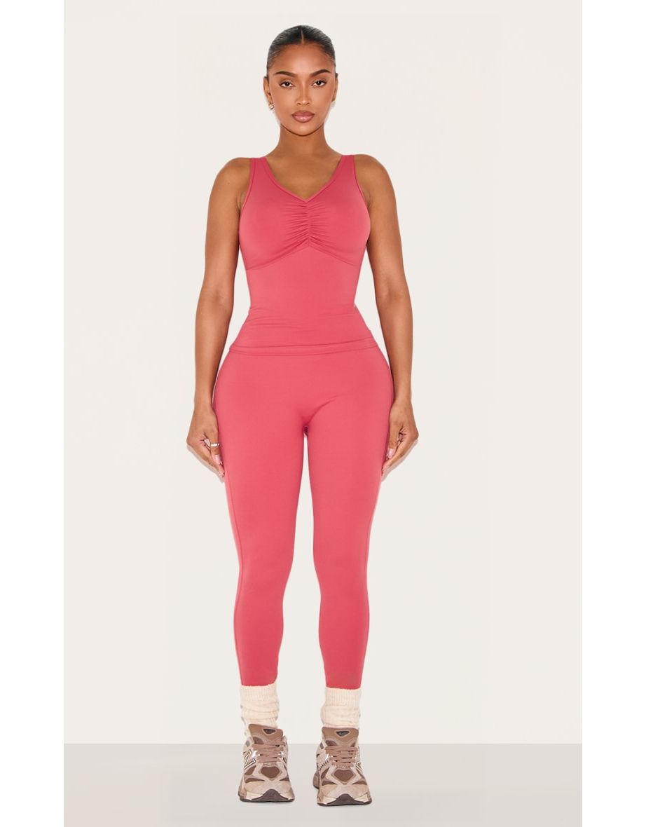 Shape Rose Active Ruched High Waisted Leggings