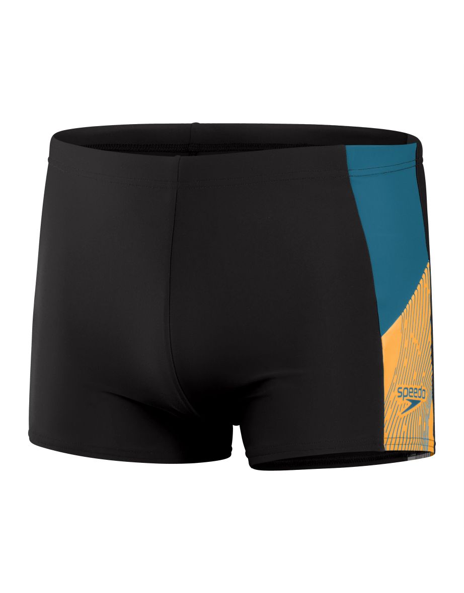 Men's Speedo Dive Aquashorts in Black