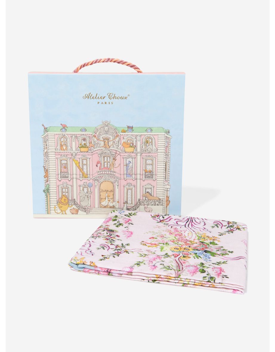 Baby Marie Antoinette Swaddle in Pink - 3
