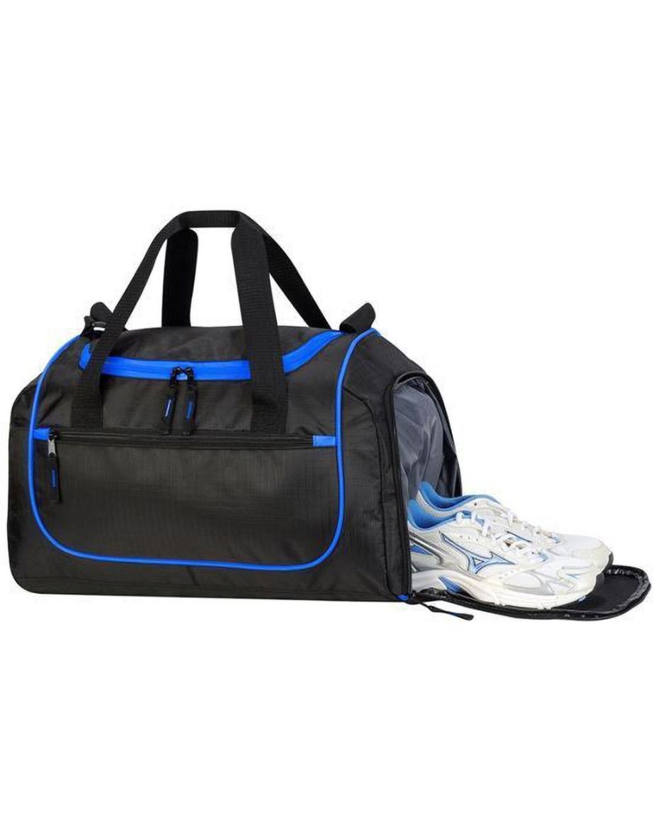 Shugon Piraeus Shoulder Strap Holdall Bag - Black/Royal - 1