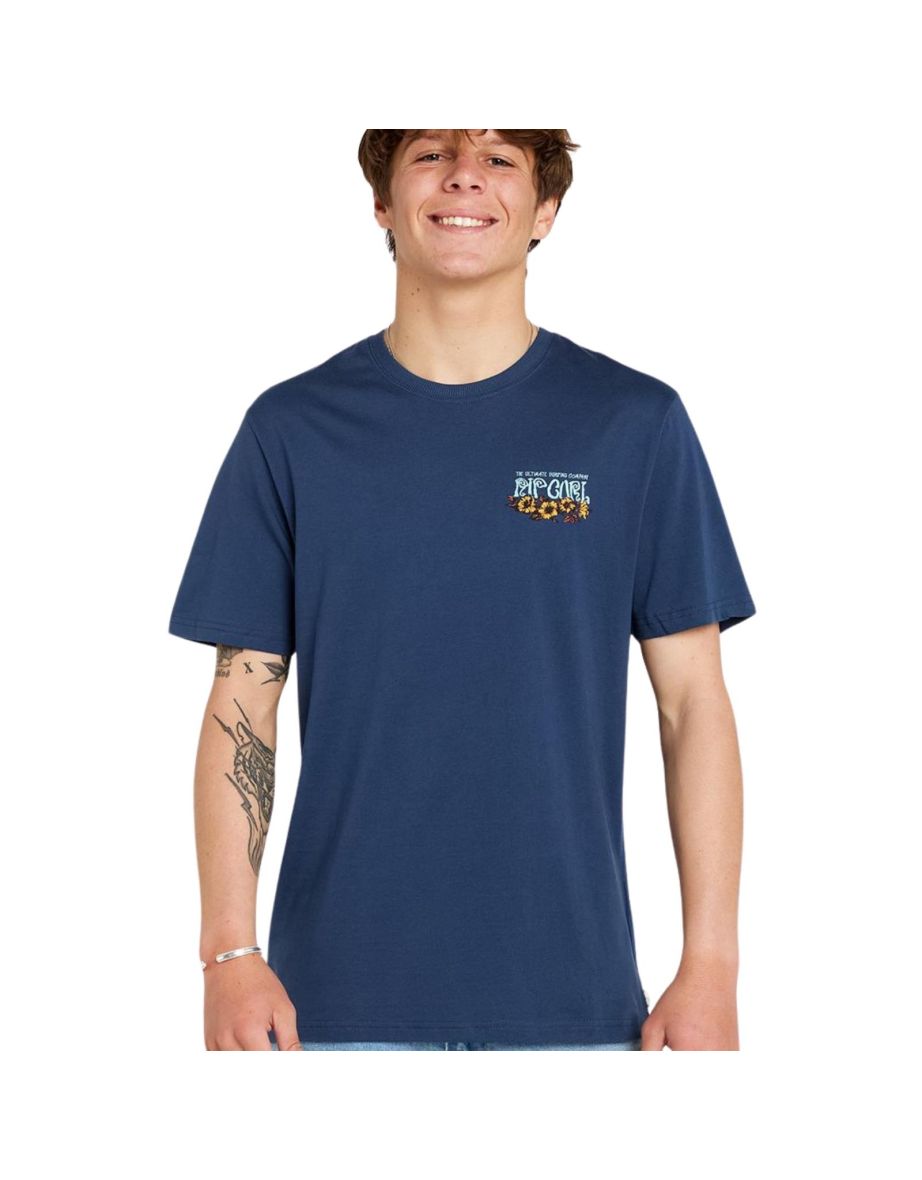 Rip Curl Mens Surf Paradise F&B Short Sleeve T-Shirt