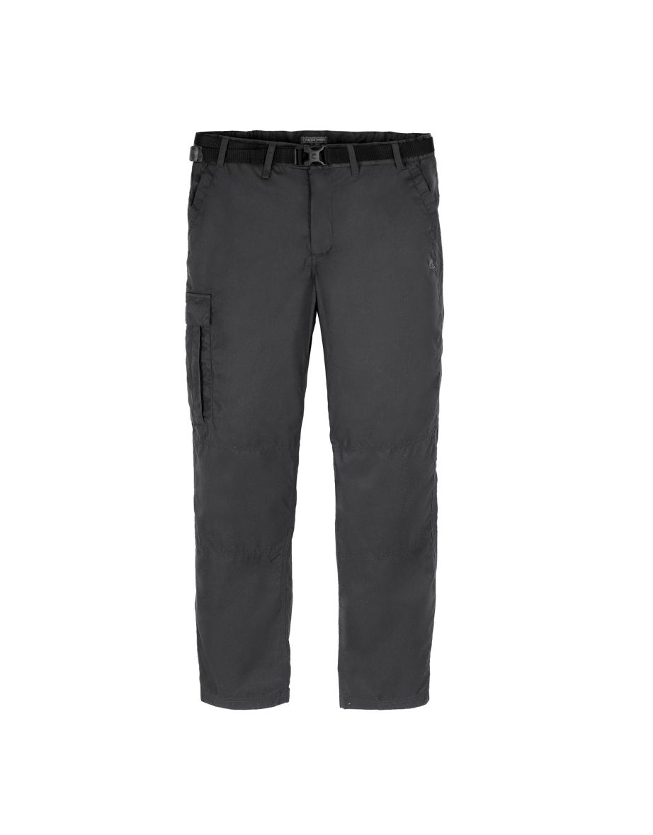 Craghoppers Mens Expert Kiwi Tailored Cargo Trousers - Carbon Grey
