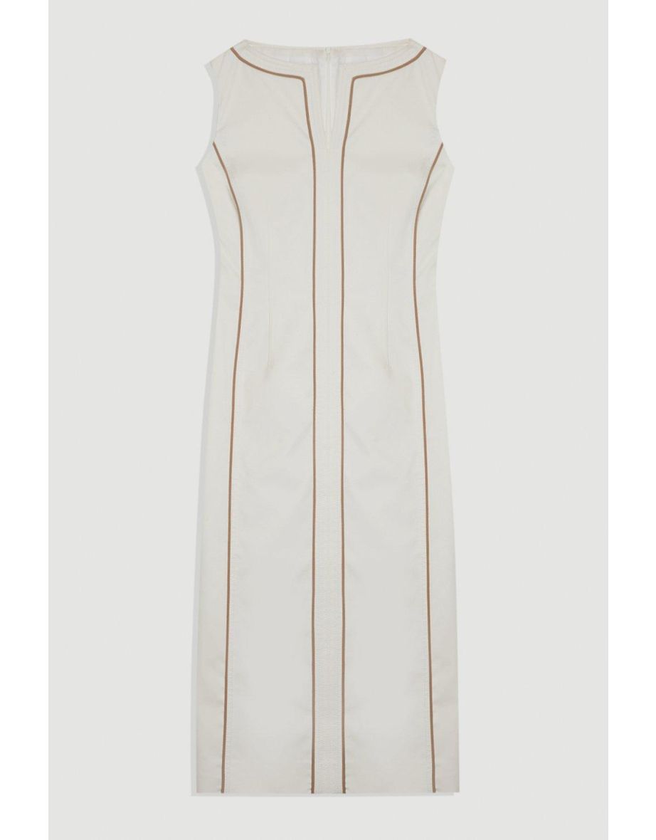 Archive Collection - Tailored Denim Pocketed Dress - 3