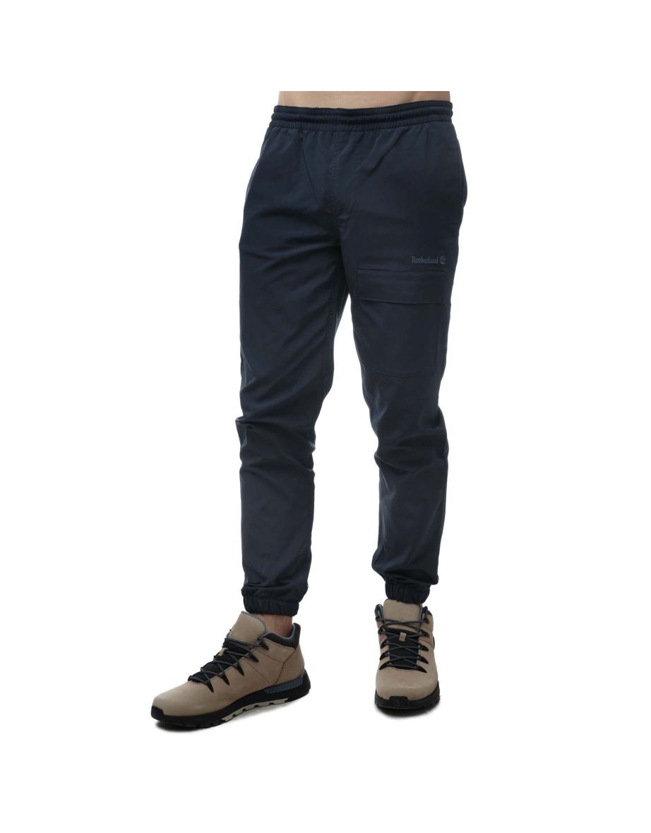 Men's Timberland TFO Wind Resistant Jog Pants in Blue