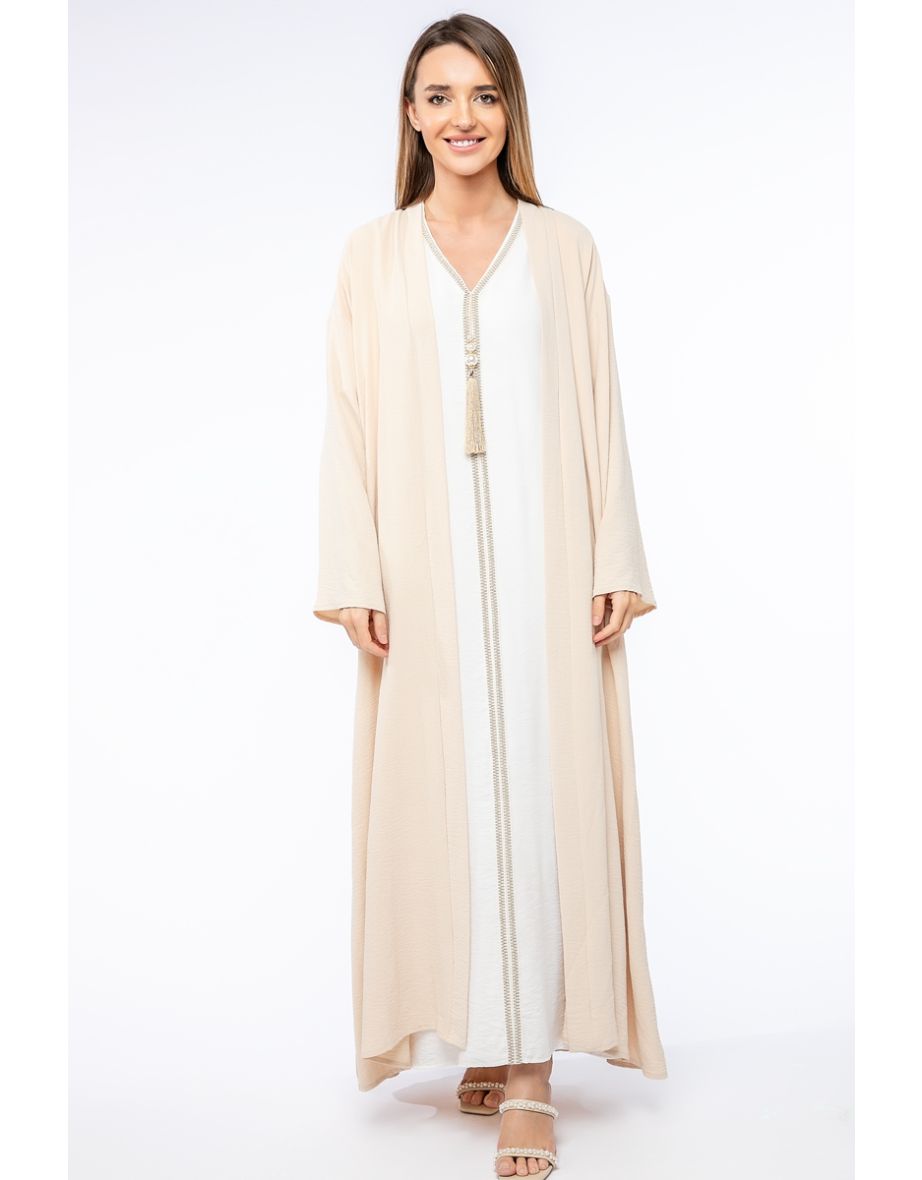 Pleated Women Abaya