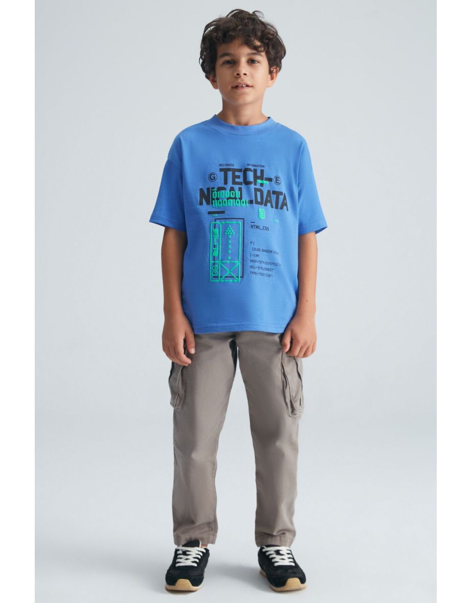 Gabe Boy's Saks Blue T-Shirt