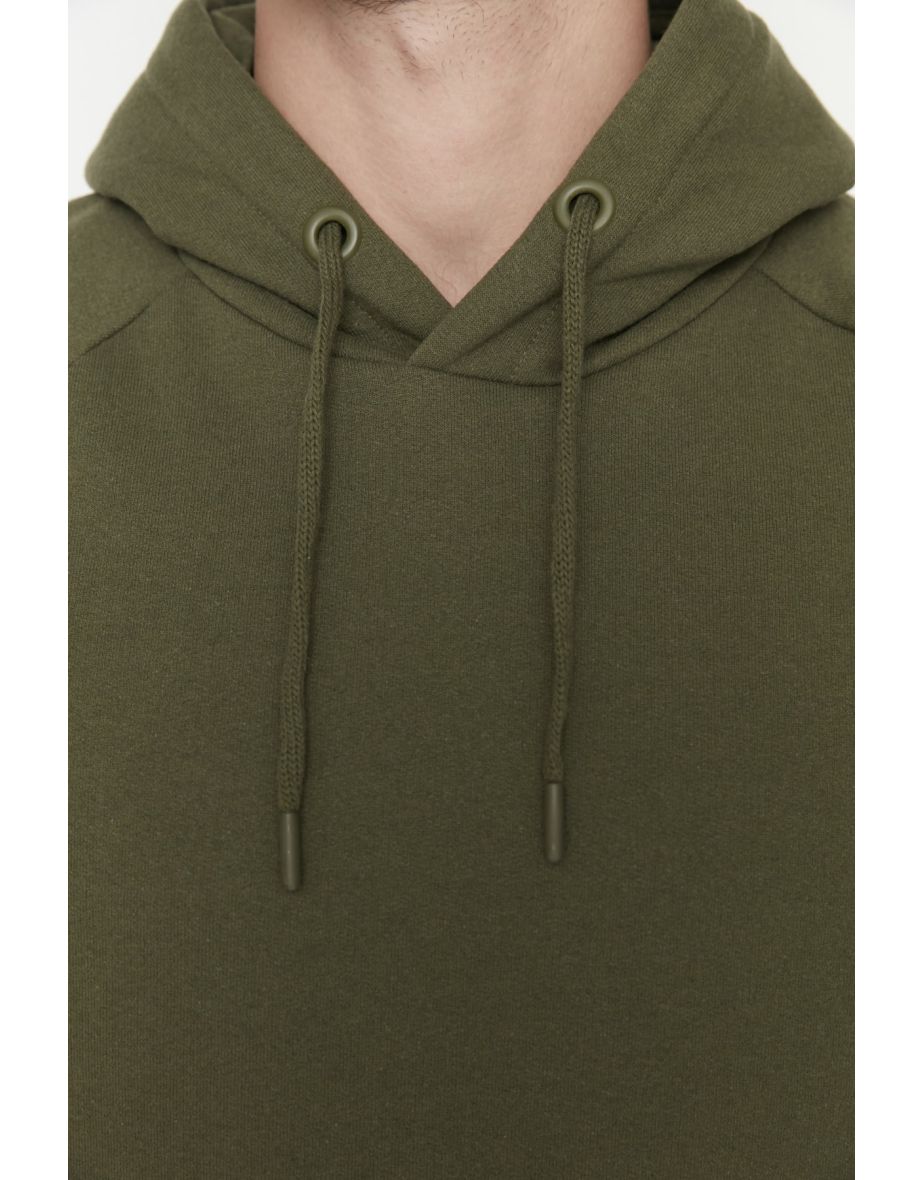 Sweatshirt - Khaki - Regular fit - 7
