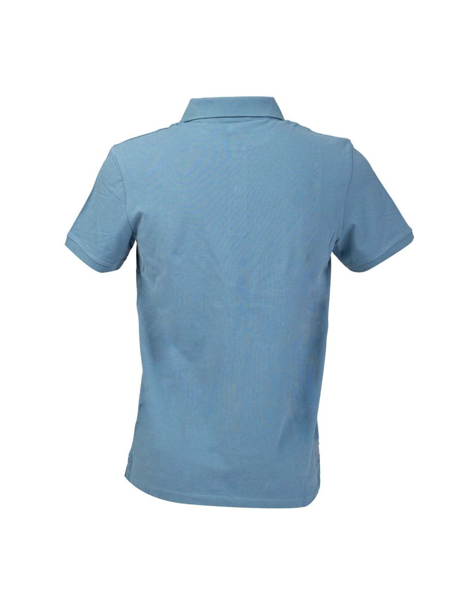 Men's Timberland Stretch Polo Shirt in Blue - 1