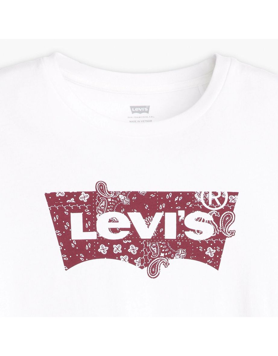Cotton Logo Print T-Shirt with Short Sleeves - 4