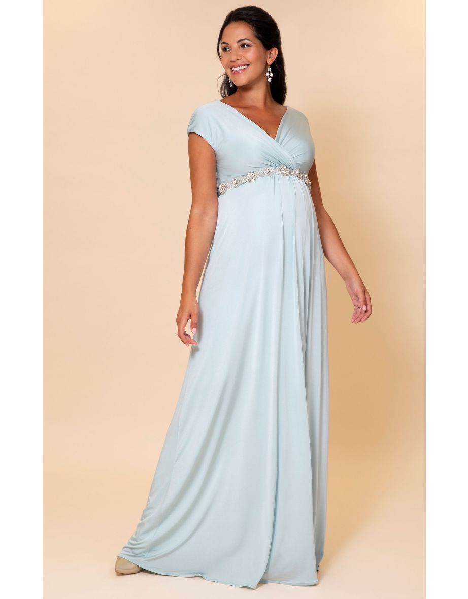 Francesca Maxi Maternity Dress Peppermint