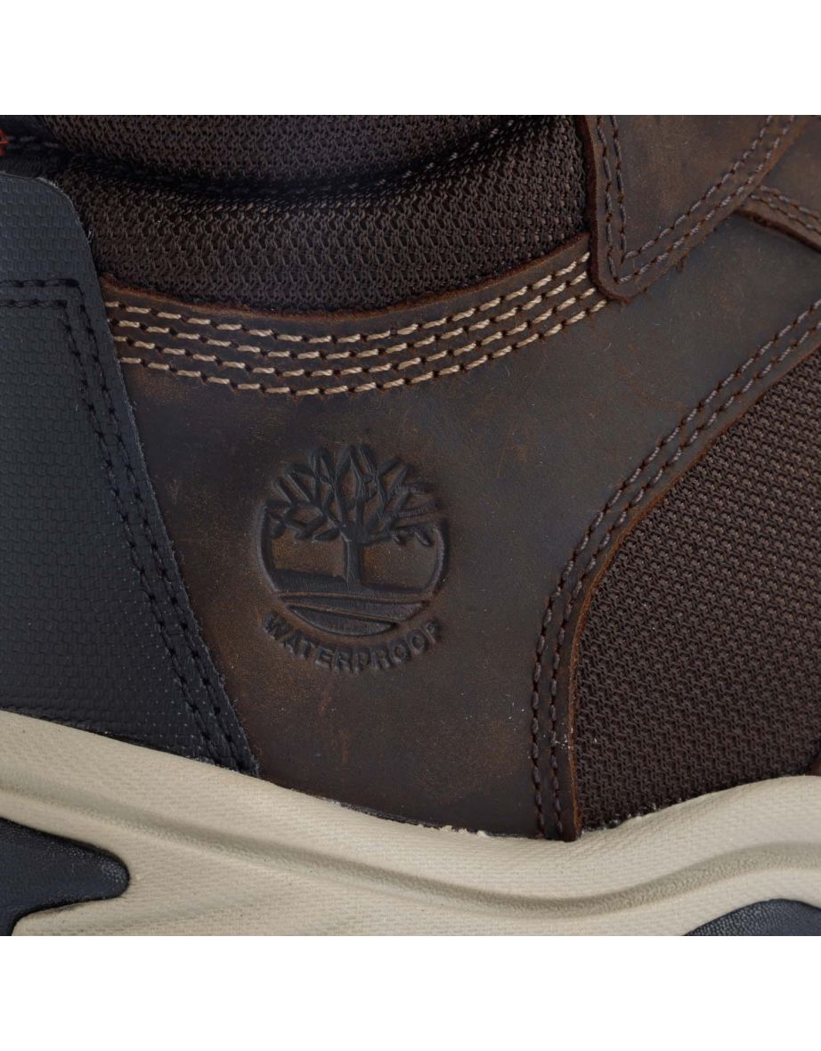 Women's Timberland White Ledge Mid Waterproof Hiking Boots in Brown - 4