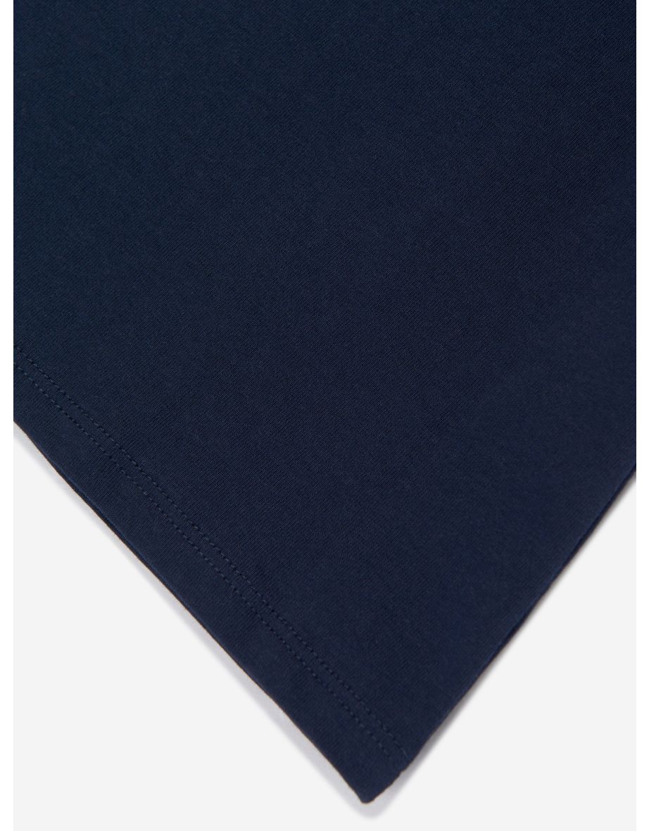 Boys Bear T-Shirt in Navy - 3
