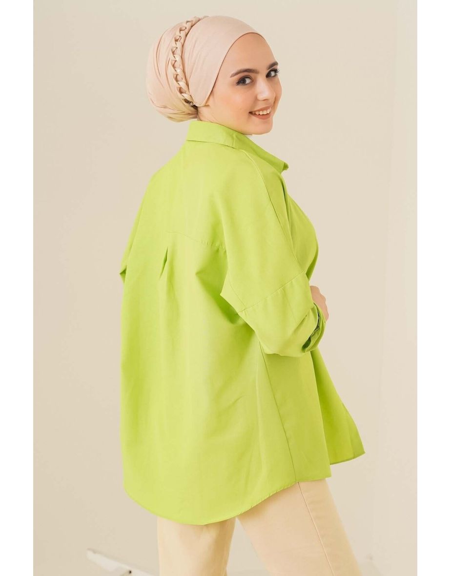 Oversized Basic Hijab Shirt - 2