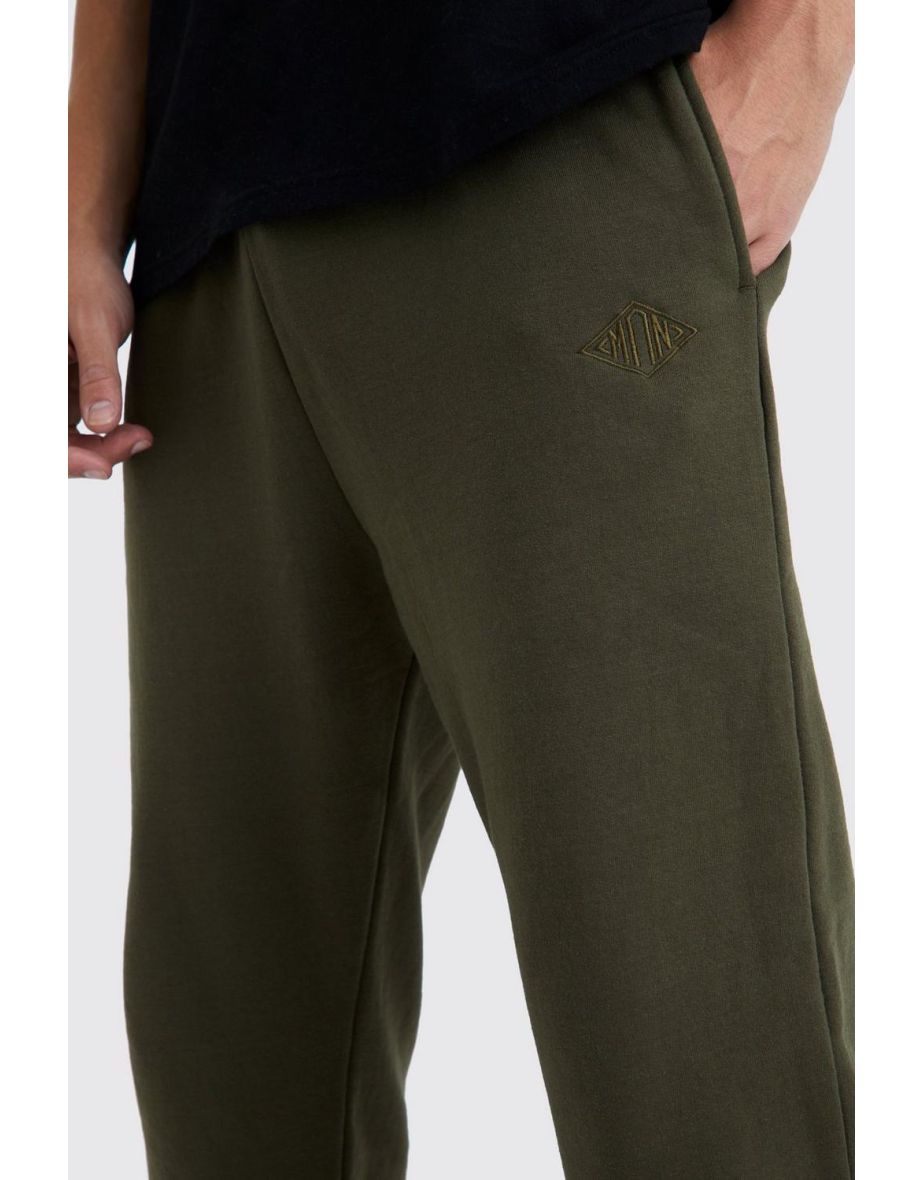 Man Diamond Regular Joggers - khaki - 2